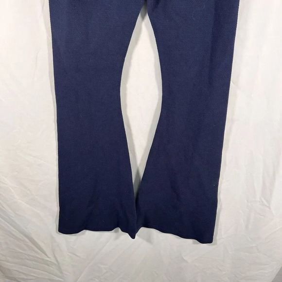 Offline by Aerie Leggings Women Medium Blue Pull On Flare Rear Pockets Mid Rise - Picture 7 of 8